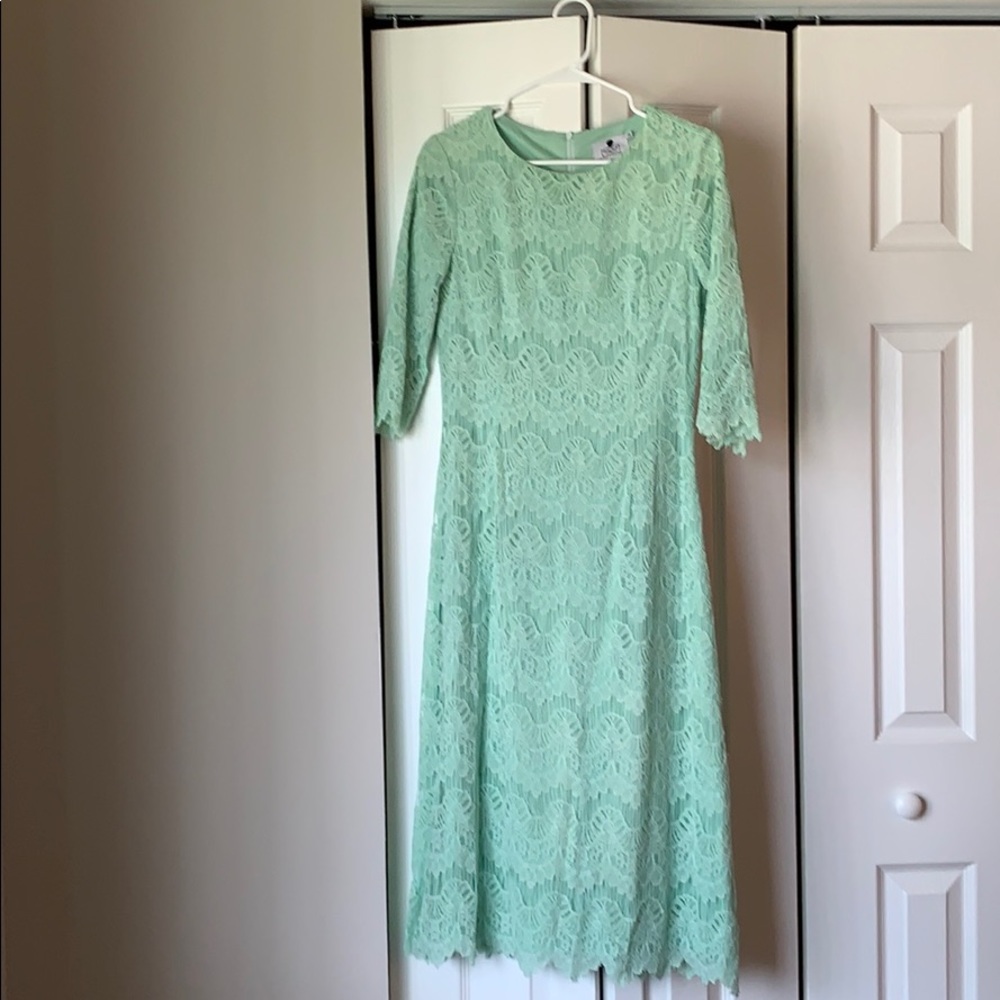 Dainty Jewels Night in Paris Dress - Mint Green